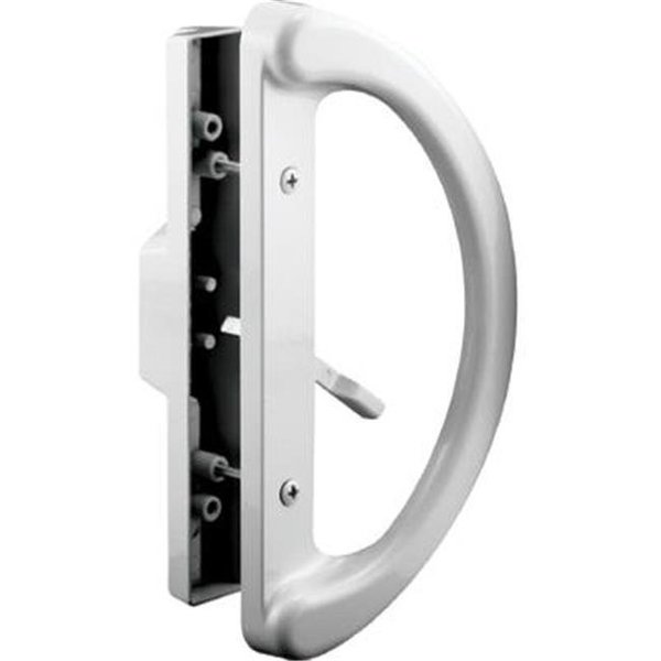 Lawnitator 143598 White; Sliding Patio Door Handle Set LA136387